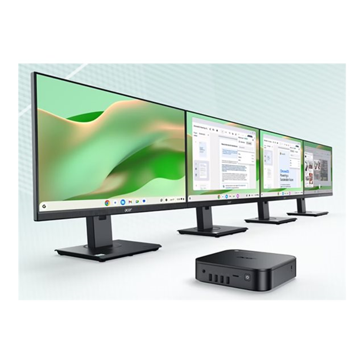 Chromebox CXI6 i5528 - Intel Core 5 120U - 8GB DDR4 - 256GB PCIe NVMeSSD - Intel Graphics - Wi-Fi 6E