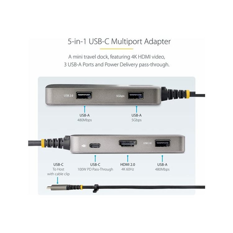 USB-C Multiport Adapter HDMI USB Hub