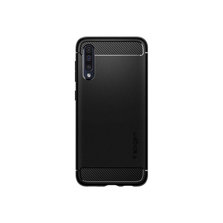 Spigen Galaxy A50 Rugged Armor Matte Bla Spigen Galaxy A50 Rugged Armor Matte Bla