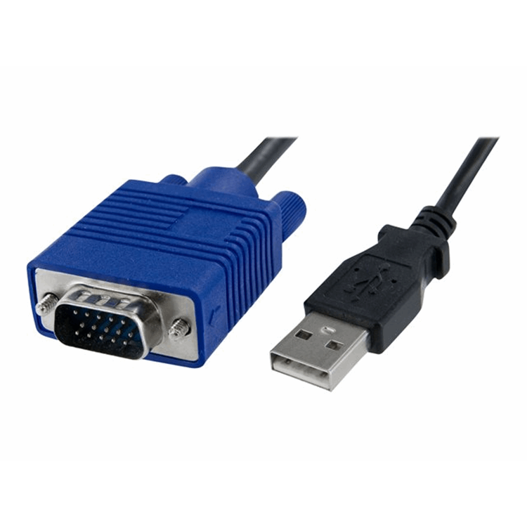 KVM Portable Crash Cart w/ File Transfer